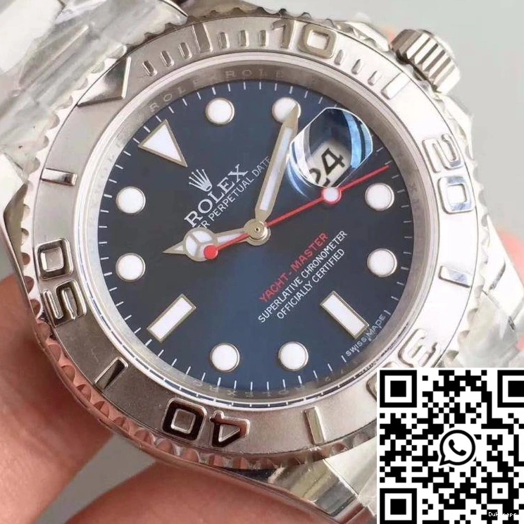 Resilient Dial JF 1259 Yacht-Master Rolex 116622 Blue 40MM Factory 0814